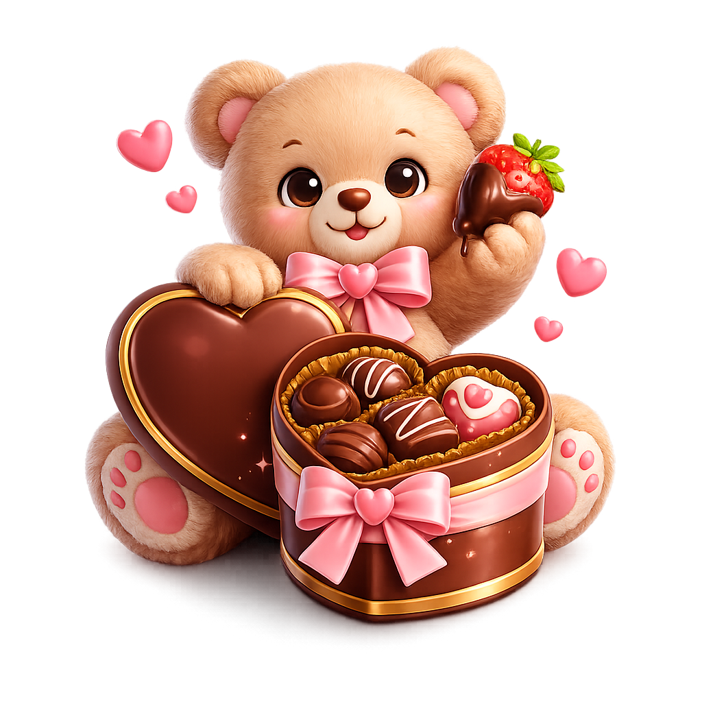 Teddy with Chocolate